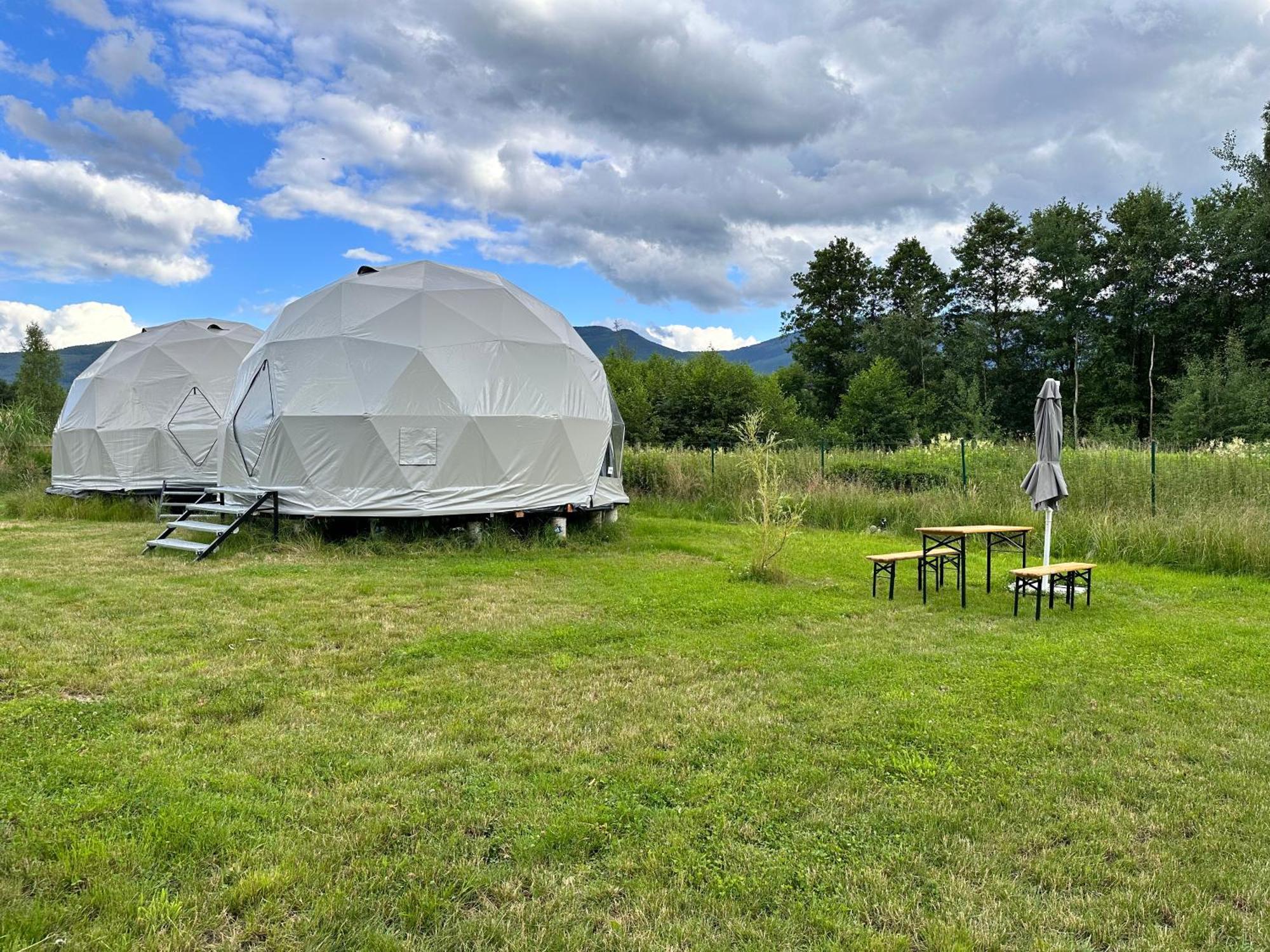 Glamping Stodola Dome Hotel Ściegny Екстериор снимка