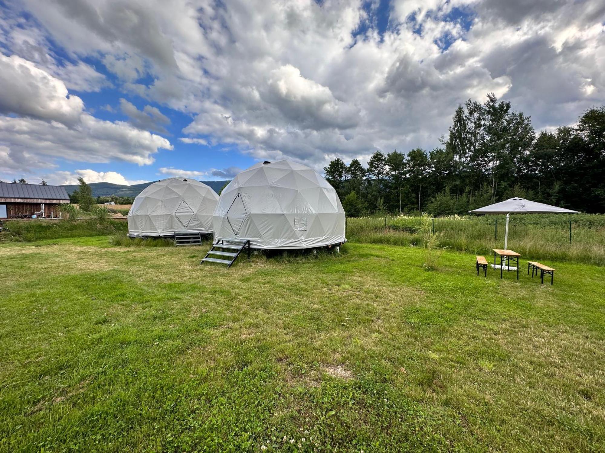 Glamping Stodola Dome Hotel Ściegny Екстериор снимка